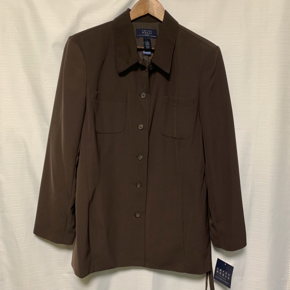 🦋Crazy Horse A Liz Claiborne Co jacket size 16
